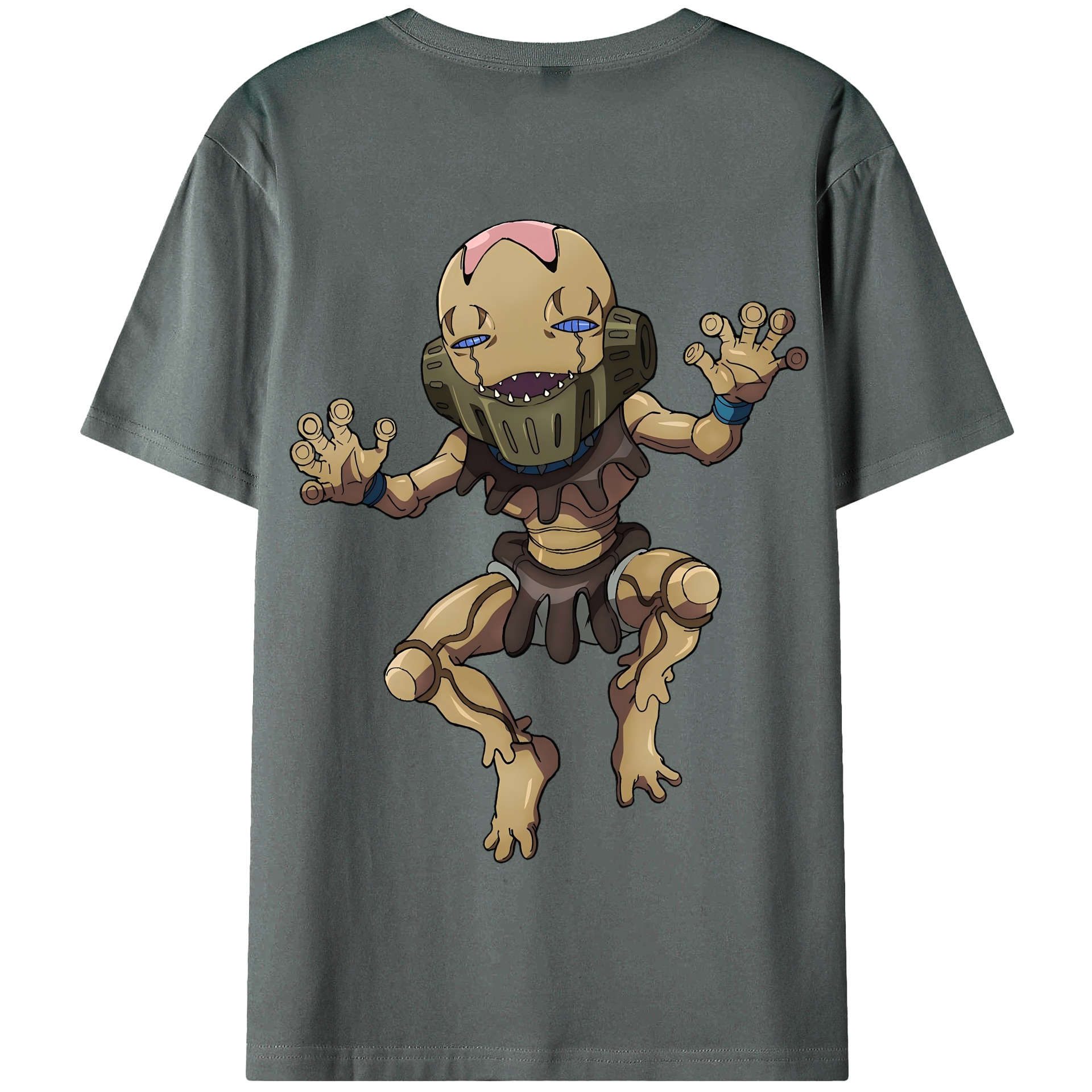 （画像用） ジョジョの奇妙な冒険 JoJo's Bizarre Adventure 綿100％半袖Tシャツ（背面プリント）